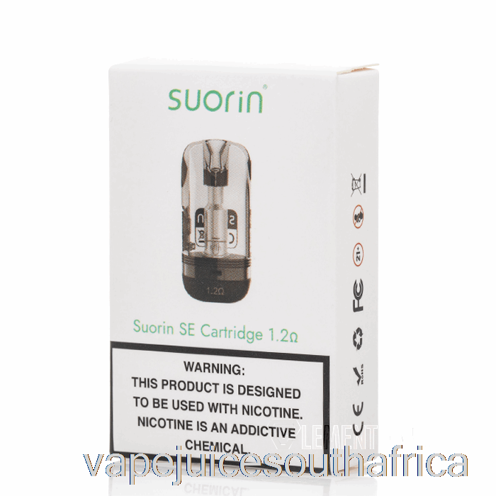Vape Juice South Africa Suorin Se Replacement Pods 1.2Ohm Pods